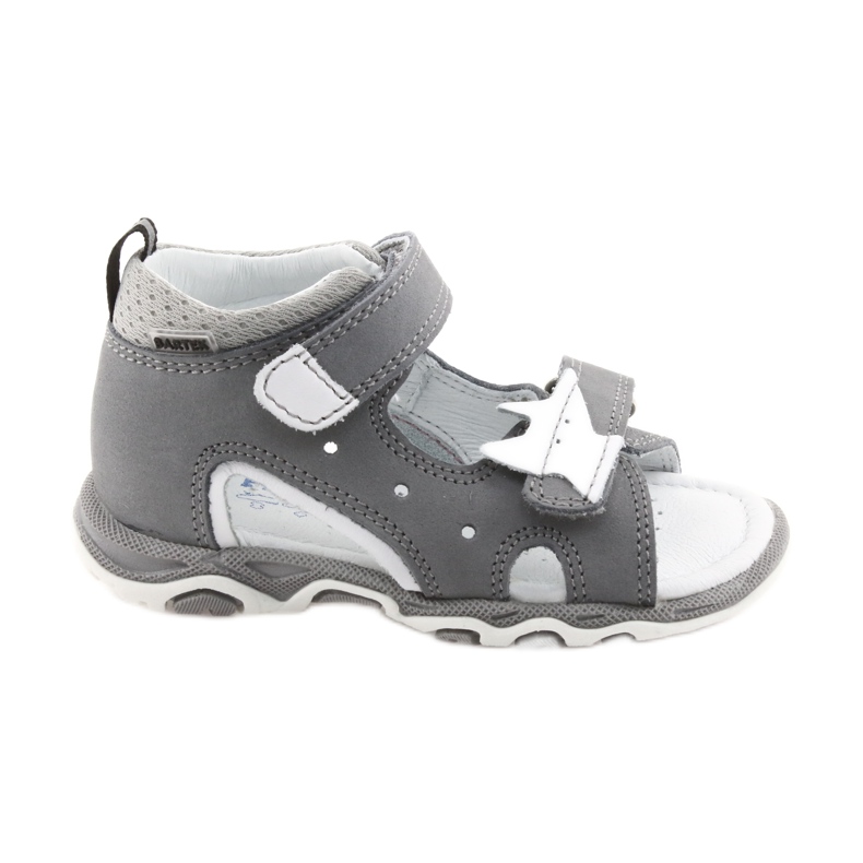 Szandál fiú répa Bartek 51489 szürke fehér