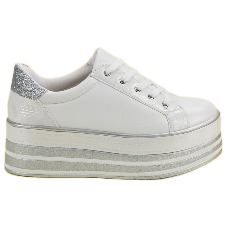 Weide Cipők a platformon fehér