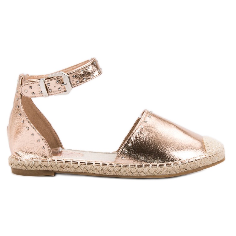 Best Shoes Espadrilles fúvókákkal sárga