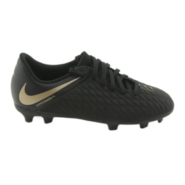 Nike Hypervenom Phantom 3Club FG Jr AJ4146-090 futballcipő fekete