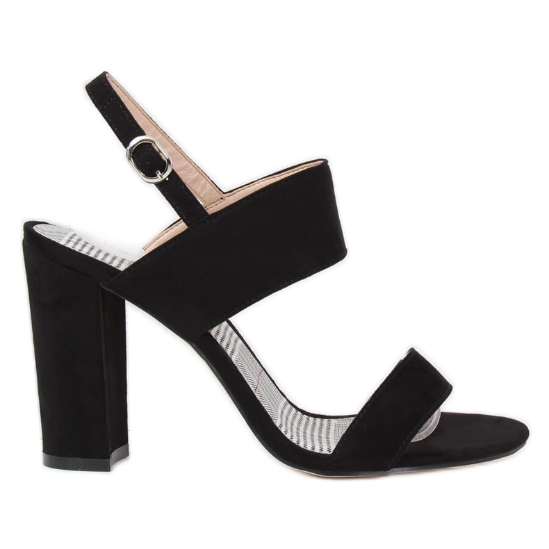 Szandál a poszton fekete S116 Fekete