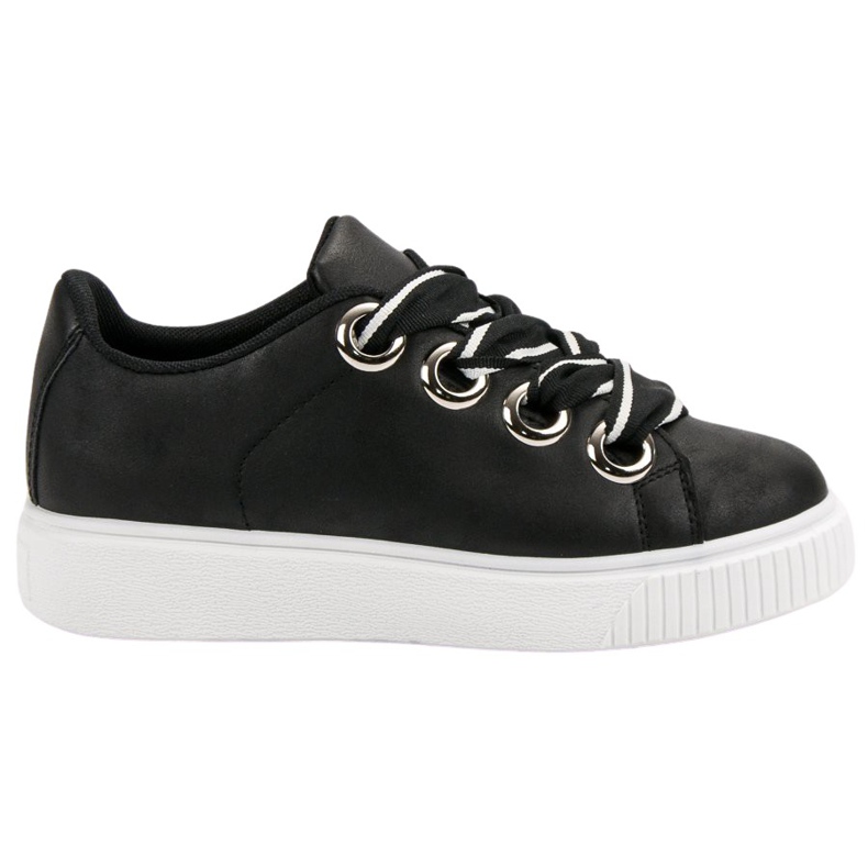 Sportcipő csillogással fekete