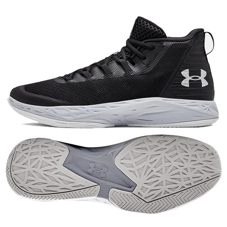 Under Armour Kosárlabdacipő Ua Jet Mid M 3020623-003 fekete fekete