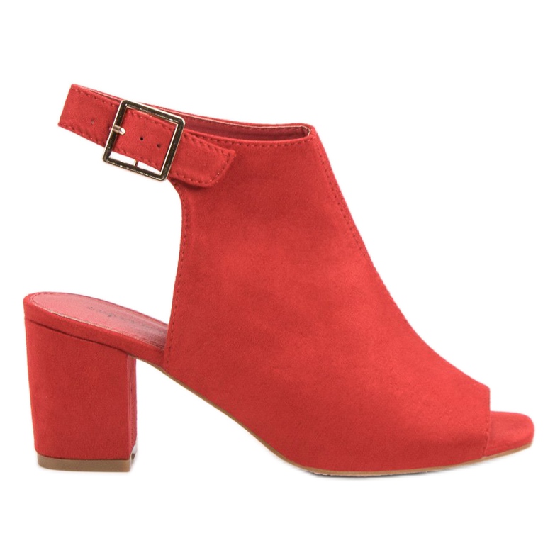 Super Mode Épített szandál egy bárban piros Super Mode Épített szandál egy bárban piros