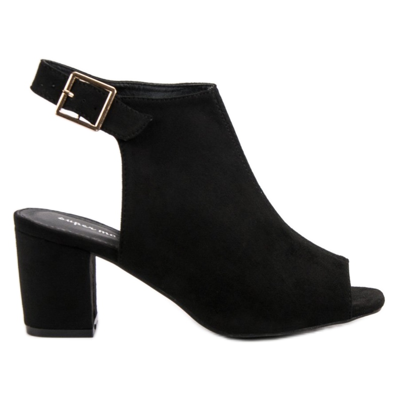 Super Mode Épített szandál egy bárban fekete