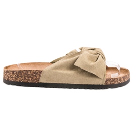 Anesia Paris Velúr papucs barna Anesia Paris Velúr papucs barna