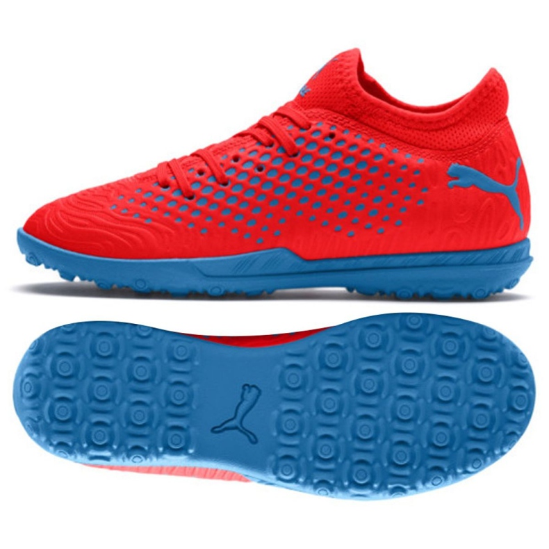 Puma Future 19.4 Tt Jr 105558 01 futballcipő piros piros