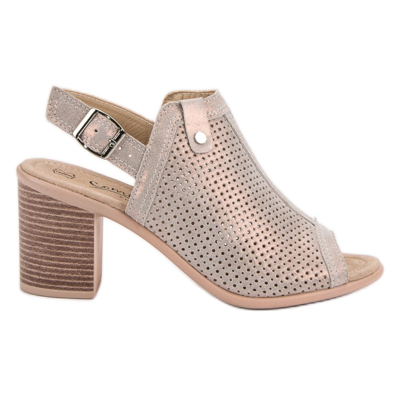 Filippo Bőrrel bevont szandál szürke