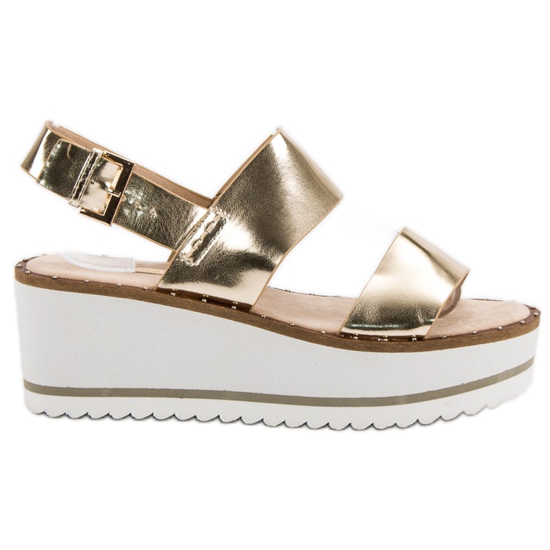 Corina Arany szandál a platformon aranysárga