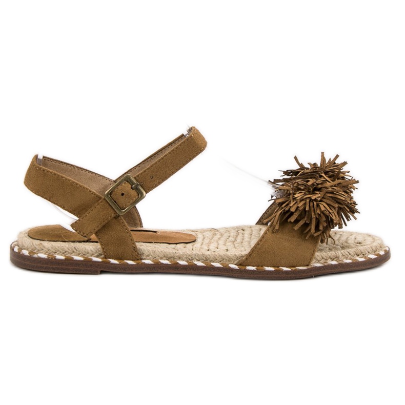 Corina Teves szandál barna