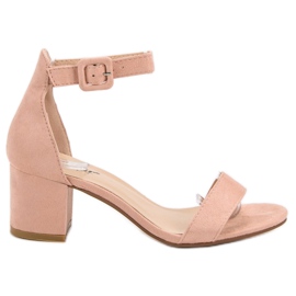Seastar Poros magas sarkú szandál rózsaszín Seastar Poros magas sarkú szandál rózsaszín