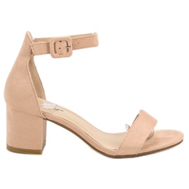 Seastar Bézs színű magas sarkú szandál Seastar Bézs színű magas sarkú szandál