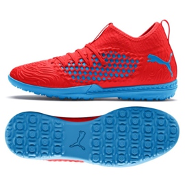 Puma Future 19.3 Netfit Tt M 105542 01 futballcipő piros piros