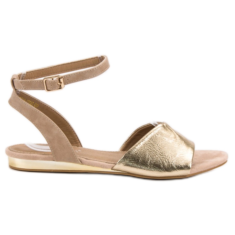 Alkalmi Vinceza szandál sárga