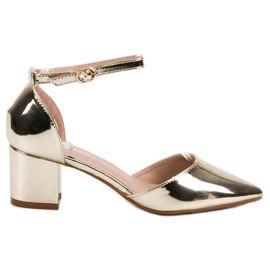 Weide Fényes lakkozott szivattyúk sárga