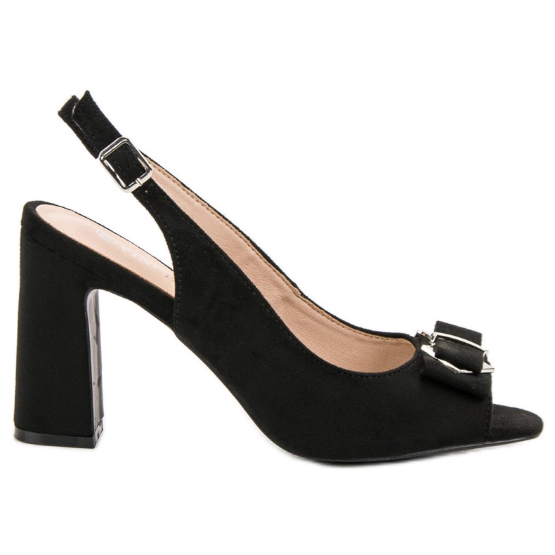 SHELOVET Szandál a bárban fekete