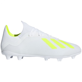 Adidas X 18.3 Fg M BB9368 futballcipő fehér fehér