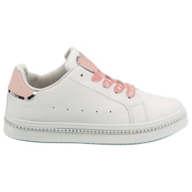 Fűzős sportcipő fehér