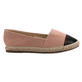 Super Me Velúr Espadrilles rózsaszín Super Me Velúr Espadrilles rózsaszín