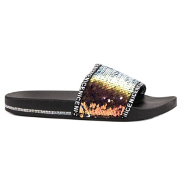 Seastar Flitter papucs sokszínű sárga Seastar Flitter papucs sokszínű sárga