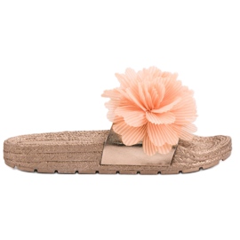 Seastar Narancssárga papucs virágokkal