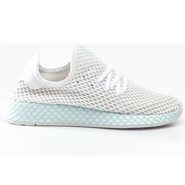 Adidas Deerupt Runner W lábbeli fehér szürke egy tiszta menta sokszínű