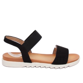 Fekete női szandál 9001 Fekete