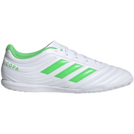Belső cipő adidas Copa 19.4 In M D98075 fehér fehér