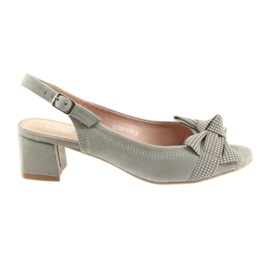 Szandál íj Filippo 788 szürke / pöttyös Szandál íj Filippo 788 szürke / pöttyös