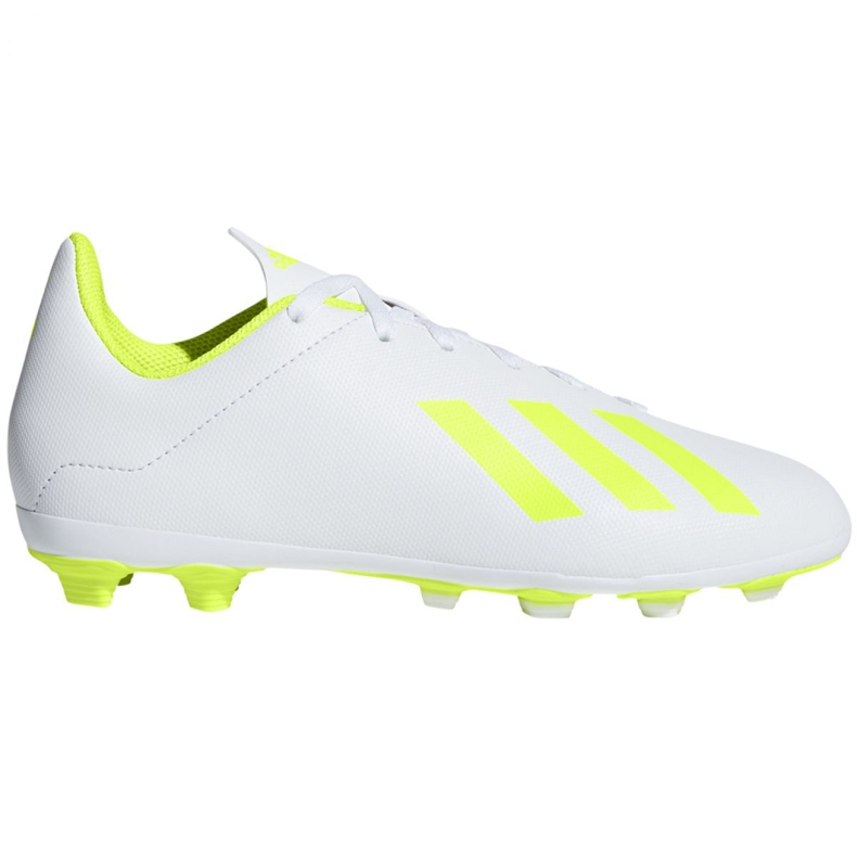 Adidas X 18.4 FxG Jr BB9380 futballcipő sokszínű fehér