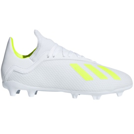Adidas X 18.3 Fg Jr BB9372 futballcipő sokszínű fehér