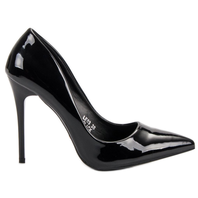 Seastar Fekete lakkozott csapok