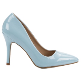 Lakkozott csapok kék