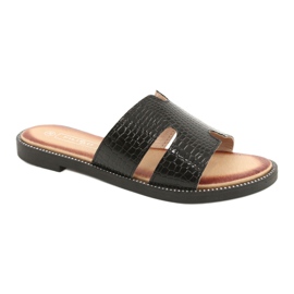 Filippo Fényes lakkozott szárnyak fekete bőr betét Filippo Fényes lakkozott szárnyak fekete bőr betét