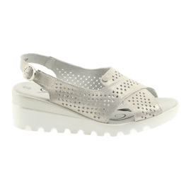 Arany női szandál az ék Filippo 729 aranysárga