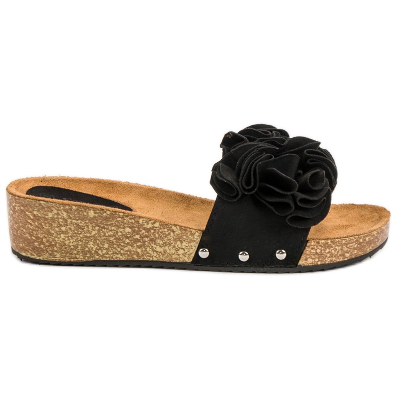 Seastar Alkalmi fekete papucs