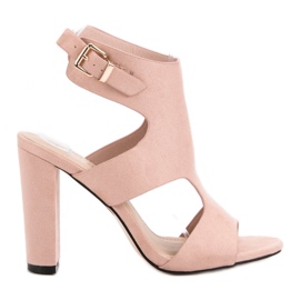 Seastar Elegáns velúr szandál rózsaszín Seastar Elegáns velúr szandál rózsaszín