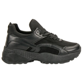 Csúszós cipők fekete Csúszós cipők fekete