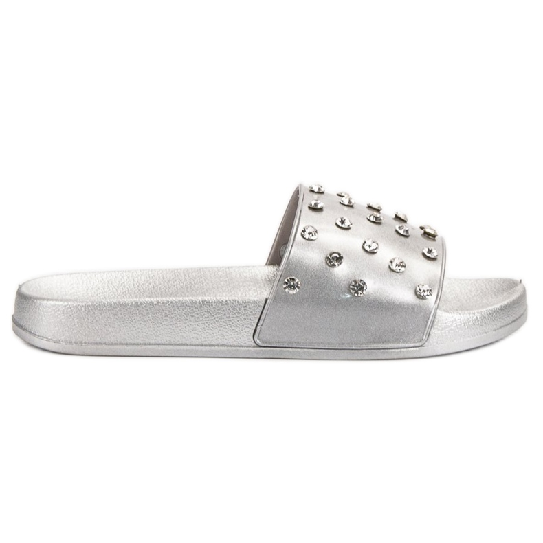 SHELOVET Kényelmes női papucs szürke