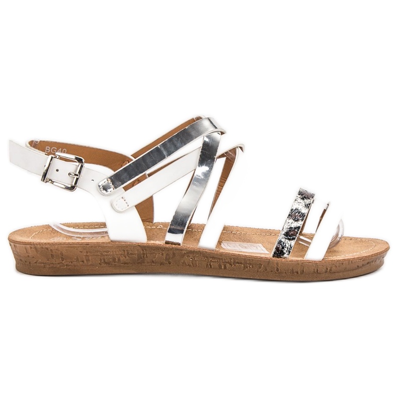 Seastar Divatos fehér szandál