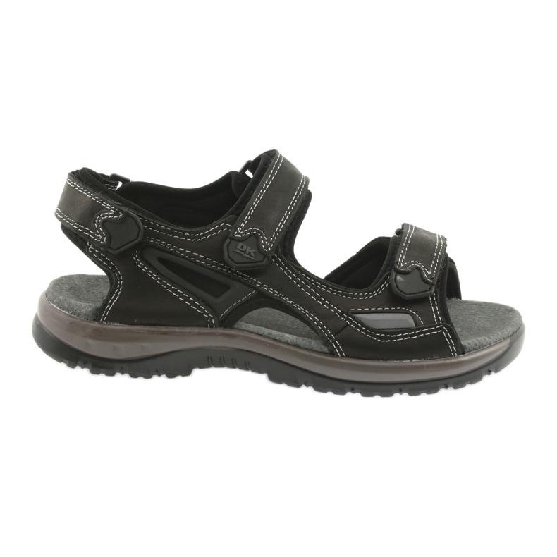 Tépőzáras szandál világos EVA DK fekete aljú Tépőzáras szandál világos EVA DK fekete aljú