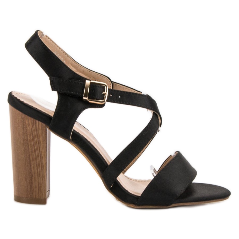 Kayla Szexi szandál egy bárban fekete