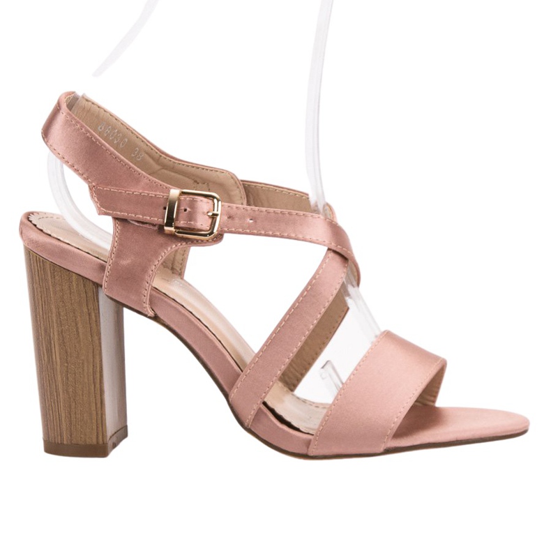 Kayla Szexi szandál egy bárban rózsaszín