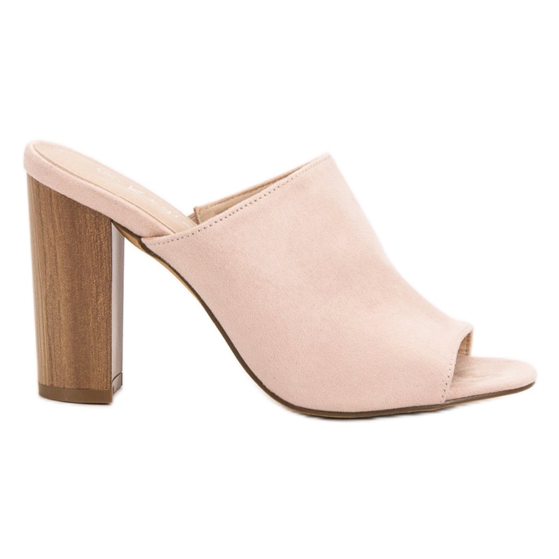 Kayla Beépített magas sarkú szandál rózsaszín