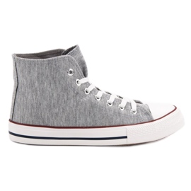 Jumex Magasszürke cipők