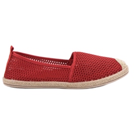 Seastar Piros textil espadrillák