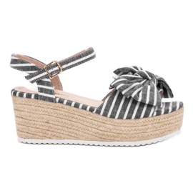 Seastar Ék szandál íjjal szürke