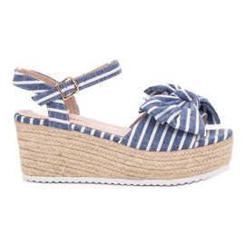 Seastar Ék szandál íjjal kék