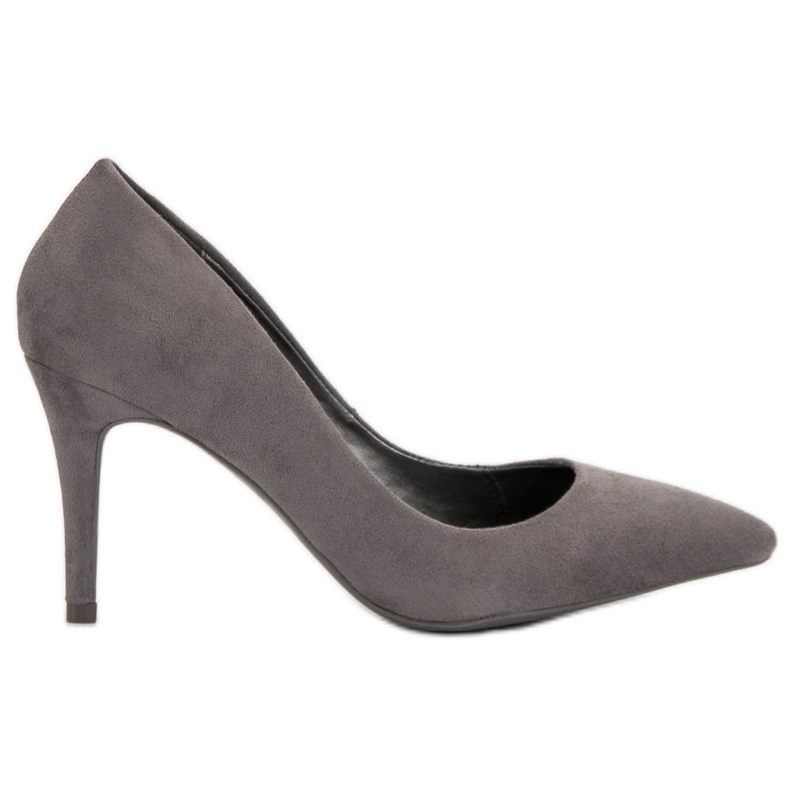 Small Swan Szürke magassarkú