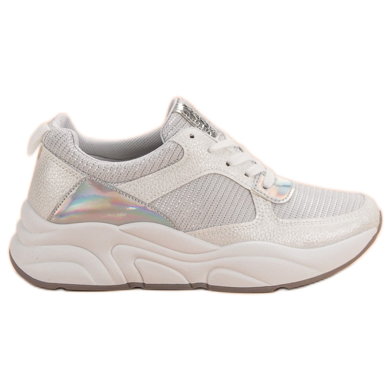 Ideal Shoes Fehér sportcipő